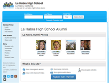 Tablet Screenshot of lahabrahighschool.org
